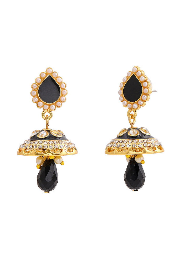 Estelle SCARLET STUDS - Indian Silk House Agencies