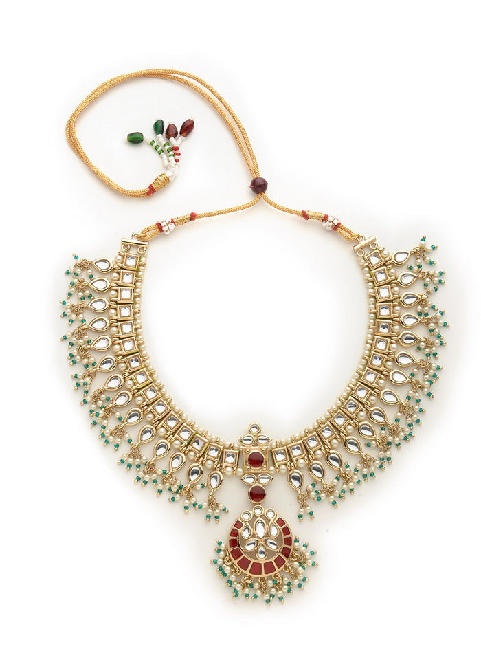 Estelle FLEXIBLE KUNDAN and ENAMEL SET - Indian Silk House Agencies