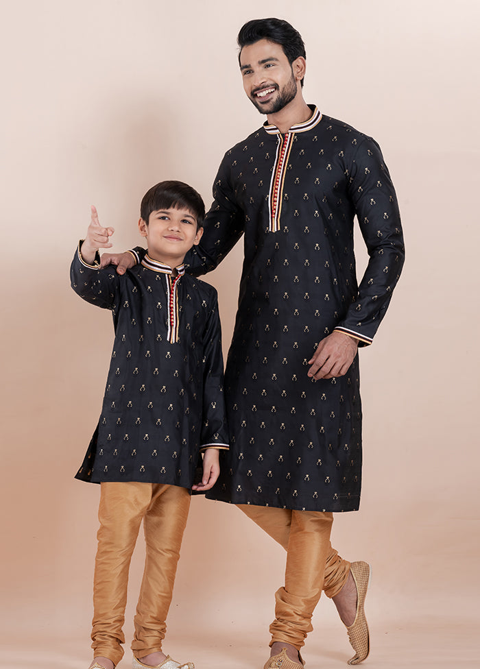 2 Pc Chiku Cotton Father And Son Combo Set