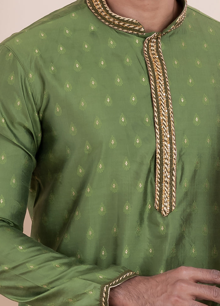 2 Pc Chiku Silk Father And Son Combo Set