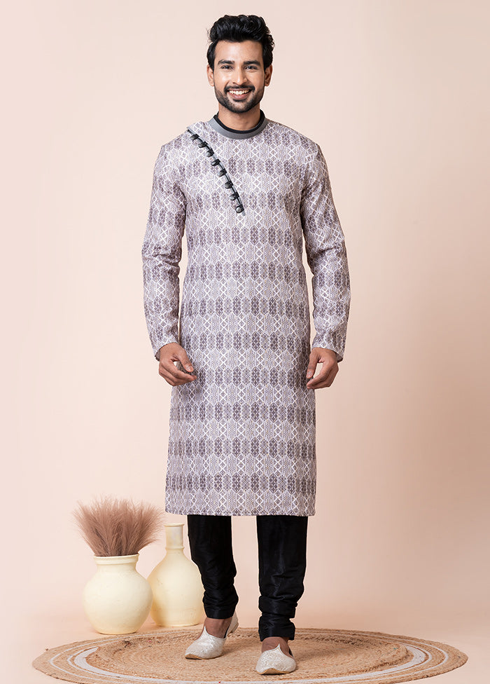 Multicolor Cotton Kurta And Pajama Set