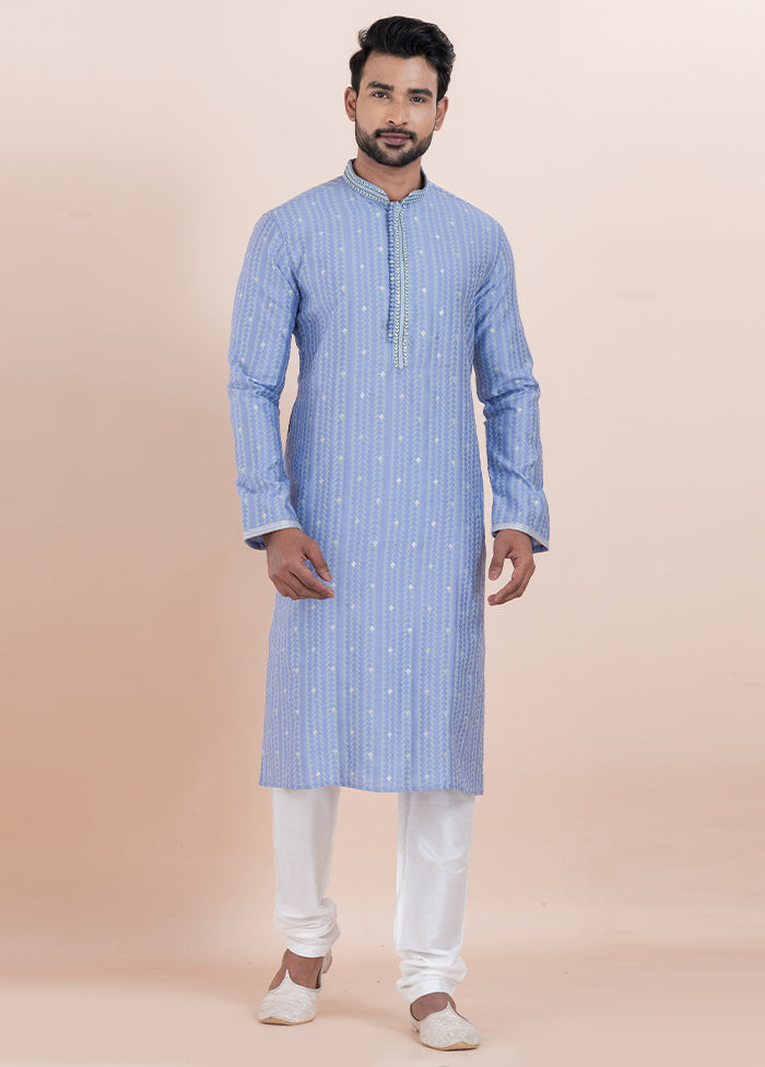 Multicolor Cotton Kurta And Pajama Set