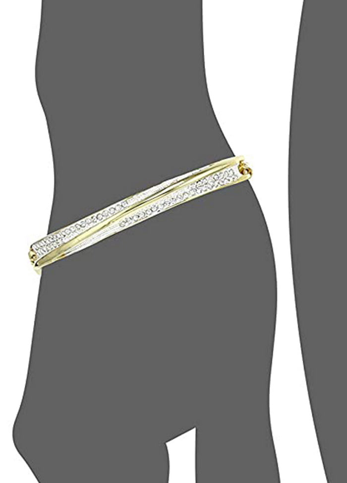 Estele Gold Toned Trendy Bracelet