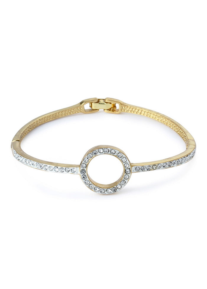 Estele Gold Plated Cuff Bracelet