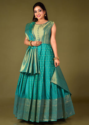 2 pc Rama Readymade Silk Gown Set