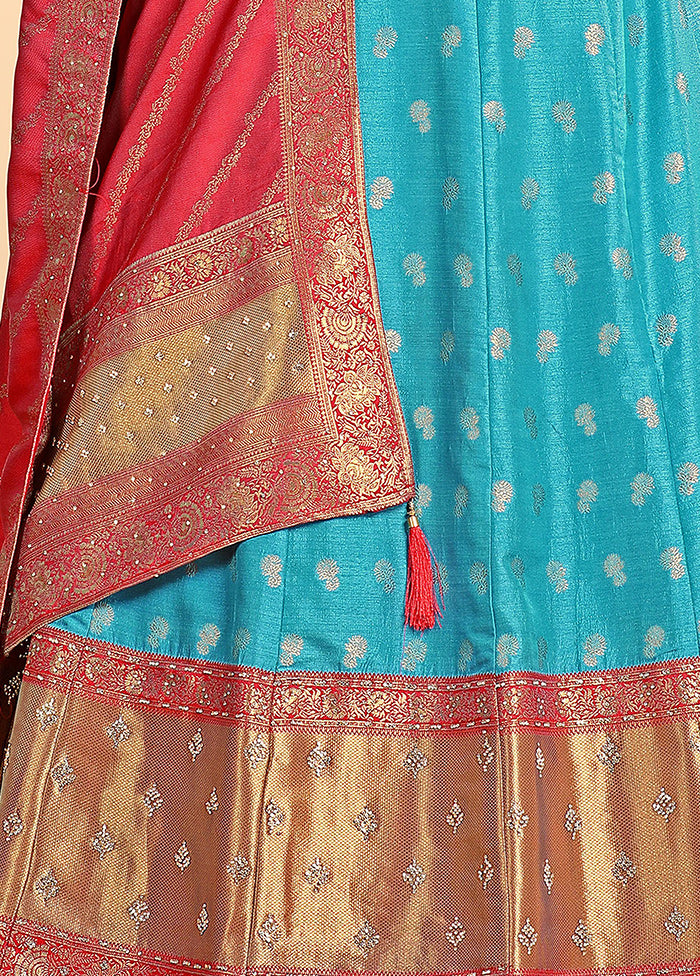 2 pc Rama Readymade Silk Gown Set