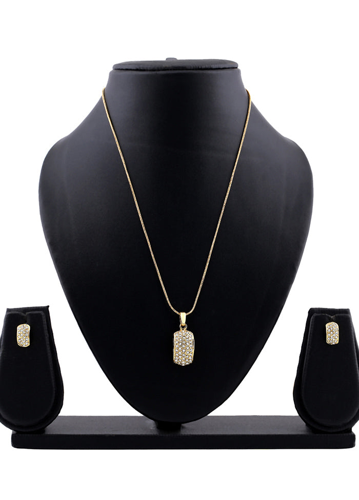 Gold Plated Graceful Designer Necklace Set