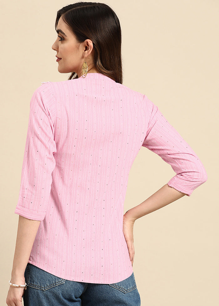 Pink Readymade Cotton Top