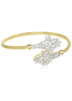 Estele Rose Gold Plated Chain Bracelet