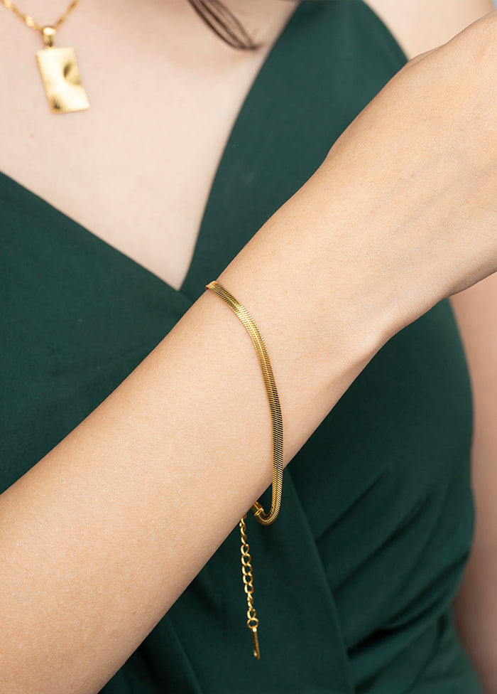 Golden Stainless Steel Bracelet