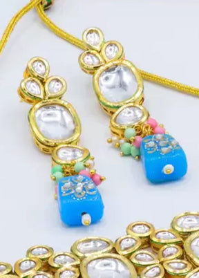 Blue Kundan Jewellery Set