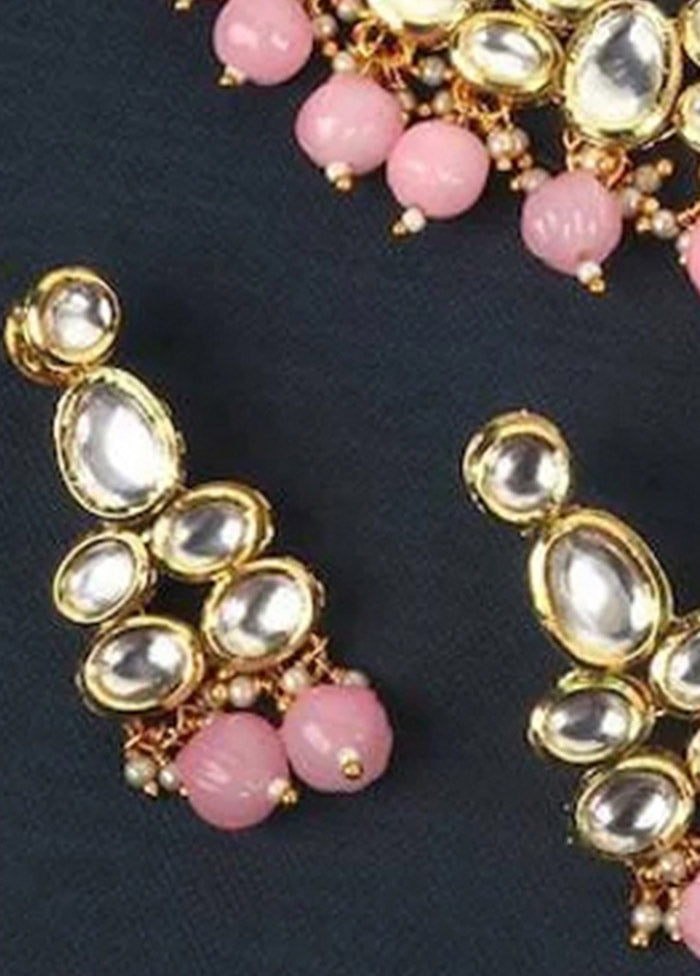 Light Pink Kundan Jewellery Set