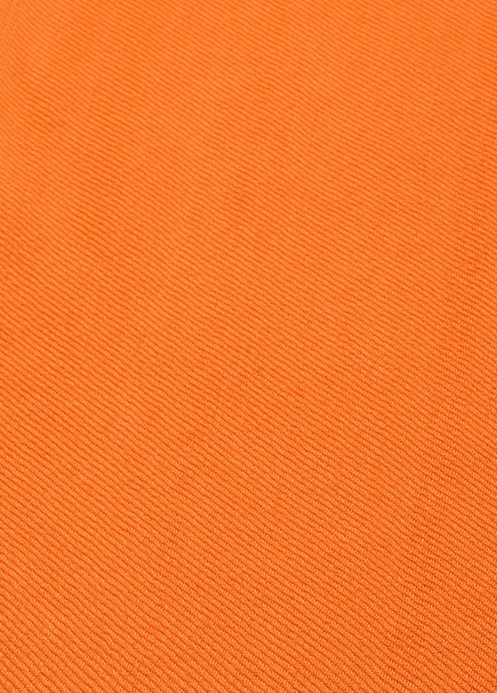 Orange Poly Wool Solid Shawl