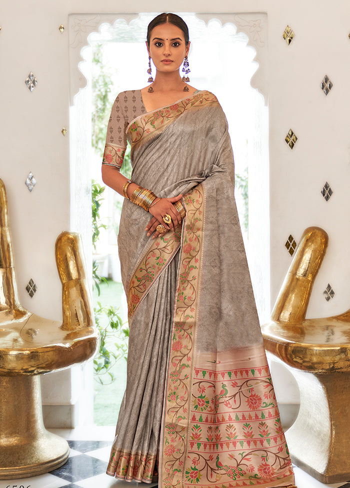 Multicolor Cotton Saree With Blouse Piece