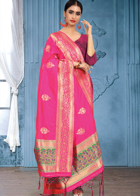 Rani Banarasi Art Silk Dupatta