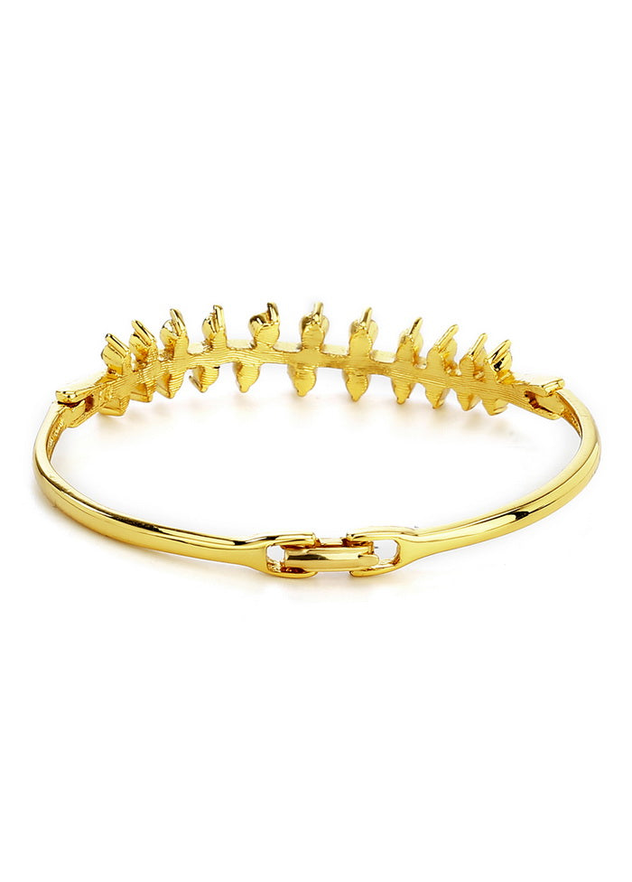 Estelle Gold Plated AD Studded Bracelet