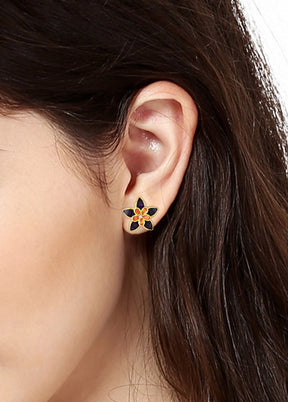 Estelle Multicolour Round Stud Earrings