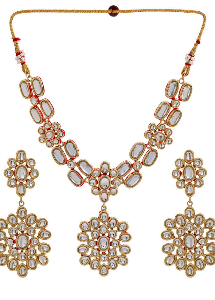 Estelle Traditional Gold tone Kundan Bollywood Magic Necklace